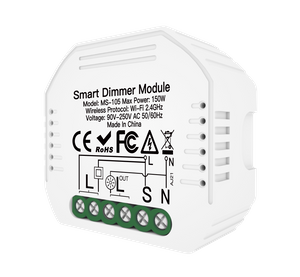1-Gang-Wifi-Dimmerschaltermodul Mini versteckter Typ